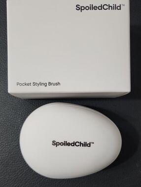 Spoiled White Pocket Styling Brush - SpoiledChild